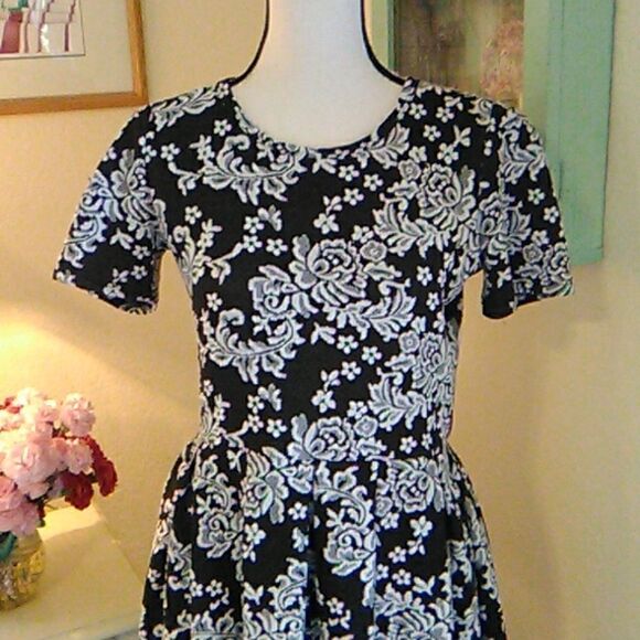 LuLaRoe Fit and Flare Dress - Picture 2 of 10